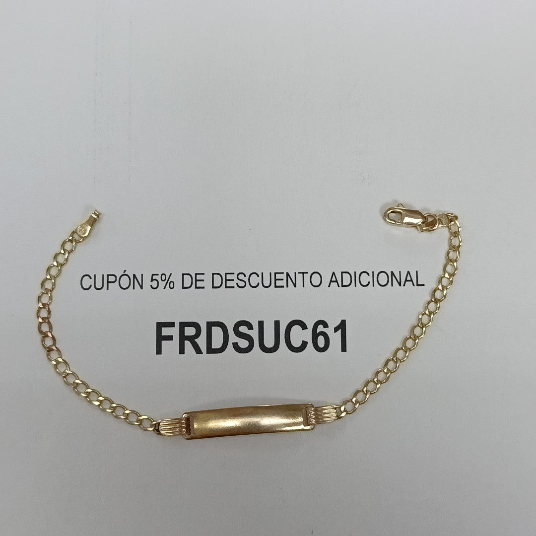 ESCLAVA ORO 10 K 2.5 GRMS (SEMINUEVO)