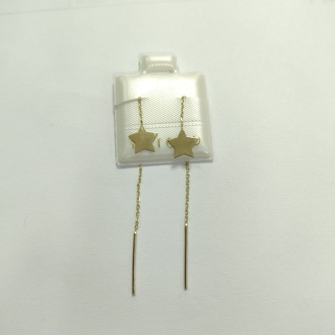 BROQUELES ORO 14K 0.6 (NUEVO)