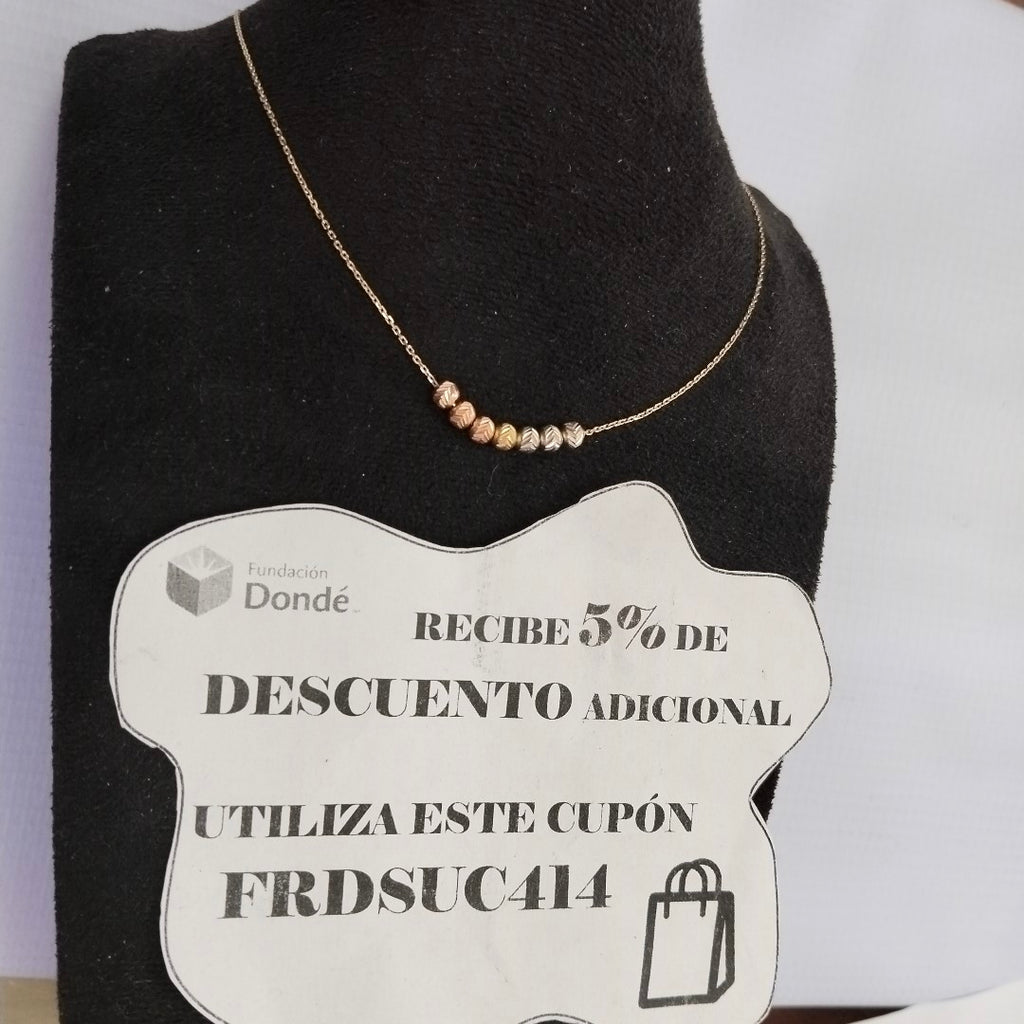 CADENA ORO 14 K 2.1 GRMS (SEMINUEVO)