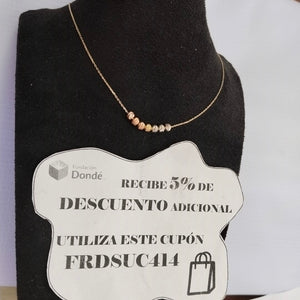 CADENA ORO 14 K 2.1 GRMS (SEMINUEVO)