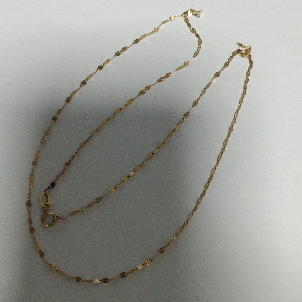 CADENA ORO 10 K 0.9 GRMS (SEMINUEVO)