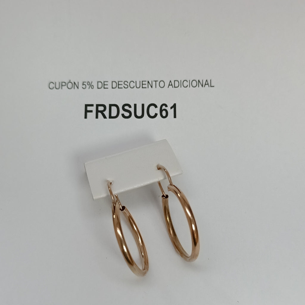 ARETES PAR ORO 8 K 2.7 GRMS (SEMINUEVO)