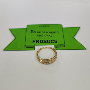 ANILLOS DAMA ORO 14K 1.7 (NUEVO)