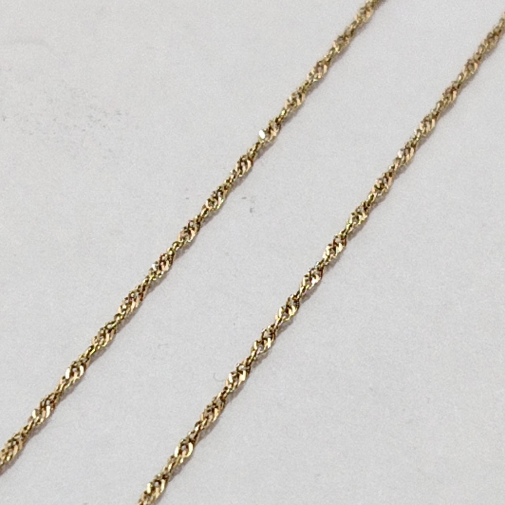 CADENA, COLLAR ORO 14 K 0.9 GRMS (SEMINUEVO)