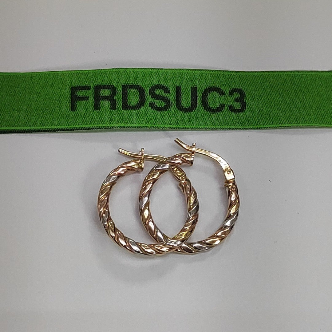 ARRACADAS ORO 14K 1.5 (NUEVO)