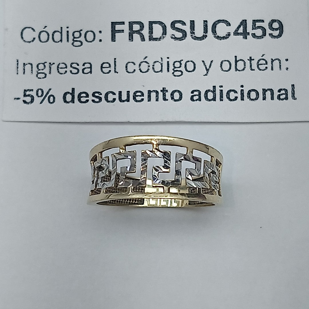 ANILLITO ORO, RODIADO 14 K 1.8 GRMS (SEMINUEVO)