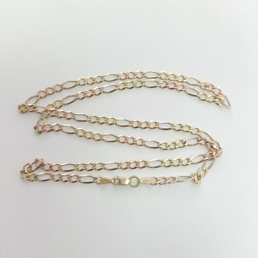 CADENA ORO COMBINADO 10 K 7.2 GRMS (SEMINUEVO)