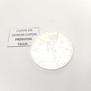 MEDALLA CONMEMORATIVA PLATA 31.2 GRMS (SEMINUEVO)