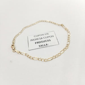 PULSERA ORO 14 K 2.9 GRMS (SEMINUEVO)
