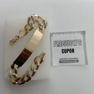 ESCLAVA ORO, ORO COMBINADO 10 K 10 GRMS (SEMINUEVO)
