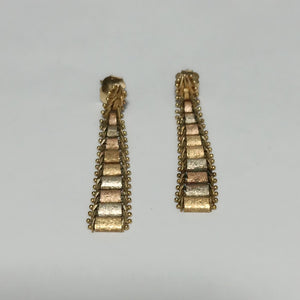 BROQUELES PAR ORO 14 K 4.6 GRMS (SEMINUEVO)