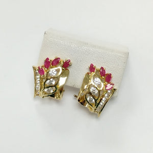 ARETES PAR ORO 14 K 5.7 GRMS (SEMINUEVO)