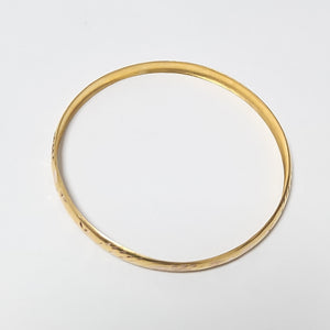 PULSERA RIGIDA ORO 10 K 5,80 GRMS (SEMINUEVO)