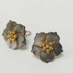 ARETES PAR ORO 18 K 11,50 GRMS (SEMINUEVO)