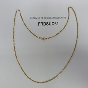 CADENA ORO 10 K 2,50 GRMS (SEMINUEVO)