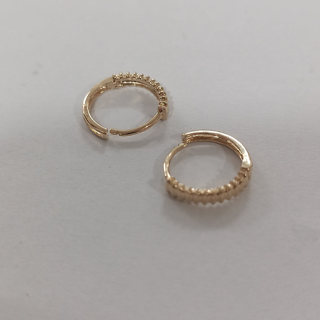 HUGGIES ORO 14K 1.1 (NUEVO)