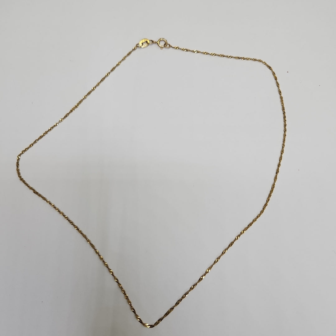 CADENA ORO 10 K 0.9 GRMS (SEMINUEVO)