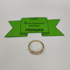 ANILLOS DAMA ORO 14K 1.6 (NUEVO)