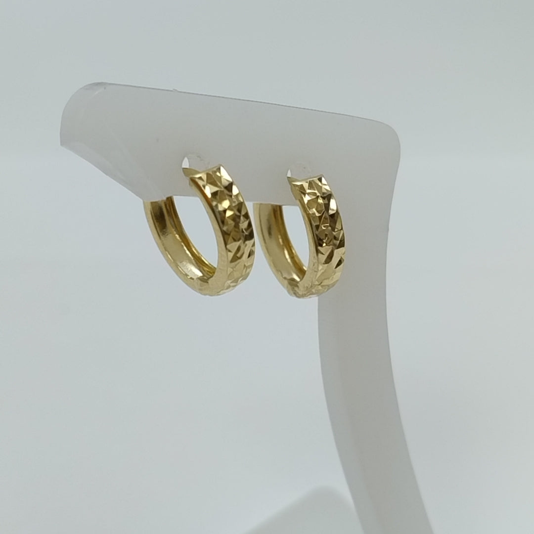 HUGGIES ORO 14K 1.2 (NUEVO)