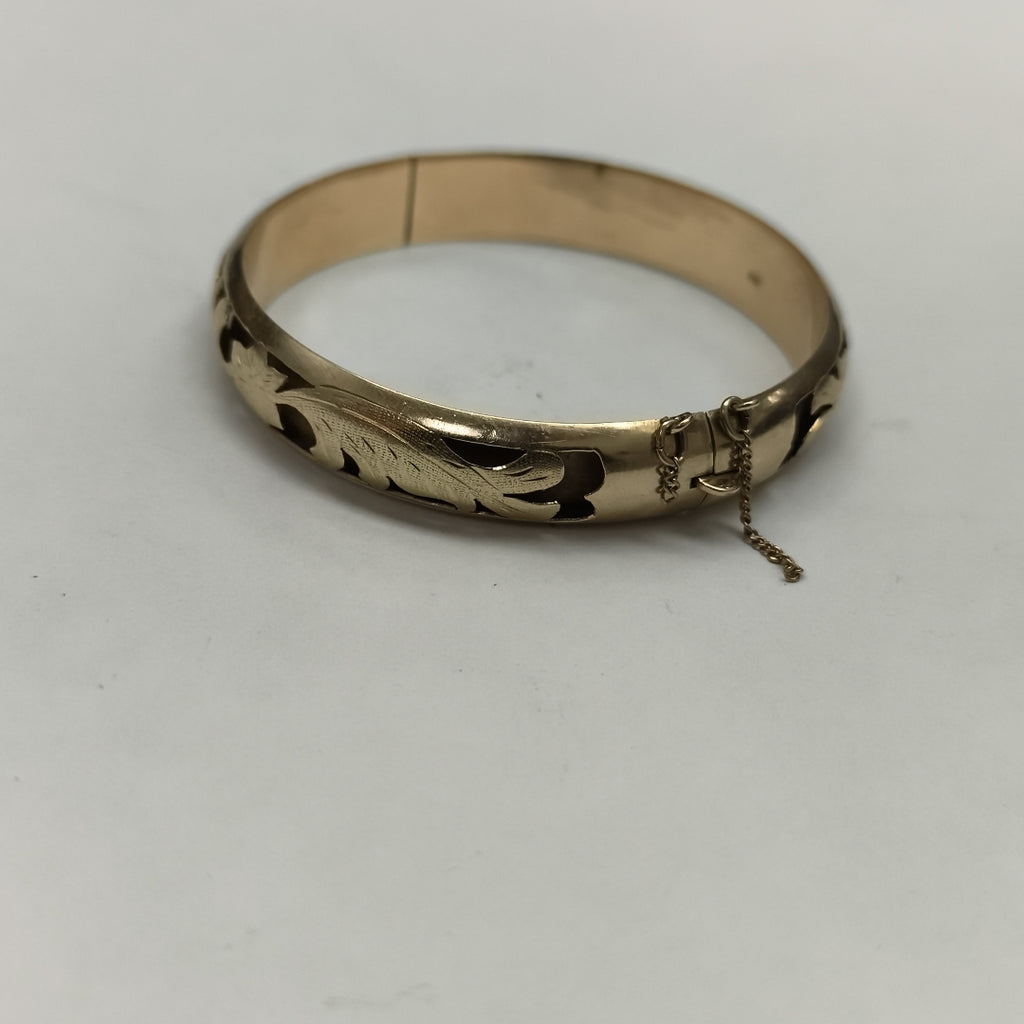 PULSERA RIGIDA ORO 14 K 21,00 GRMS (SEMINUEVO)