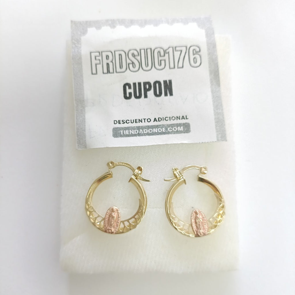 ARRACADAS PAR ORO 10 K 2.9 GRMS (SEMINUEVO)