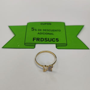 ANILLOS DAMA ORO 14K 1.6 (NUEVO)