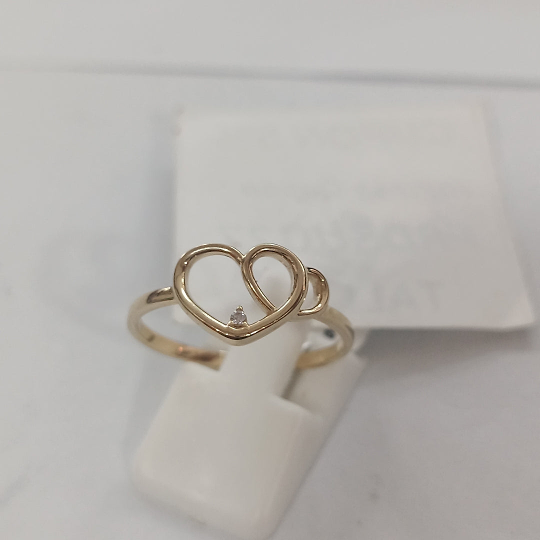 ANILLOS DAMA ORO 14K 2 (NUEVO)
