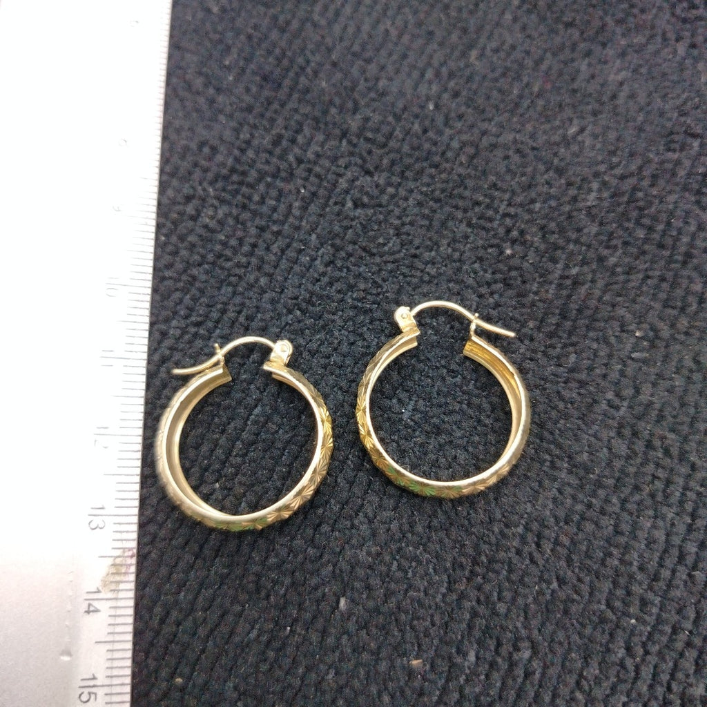 ARRACADAS PAR ORO 10 K 2.3 GRMS (SEMINUEVO)