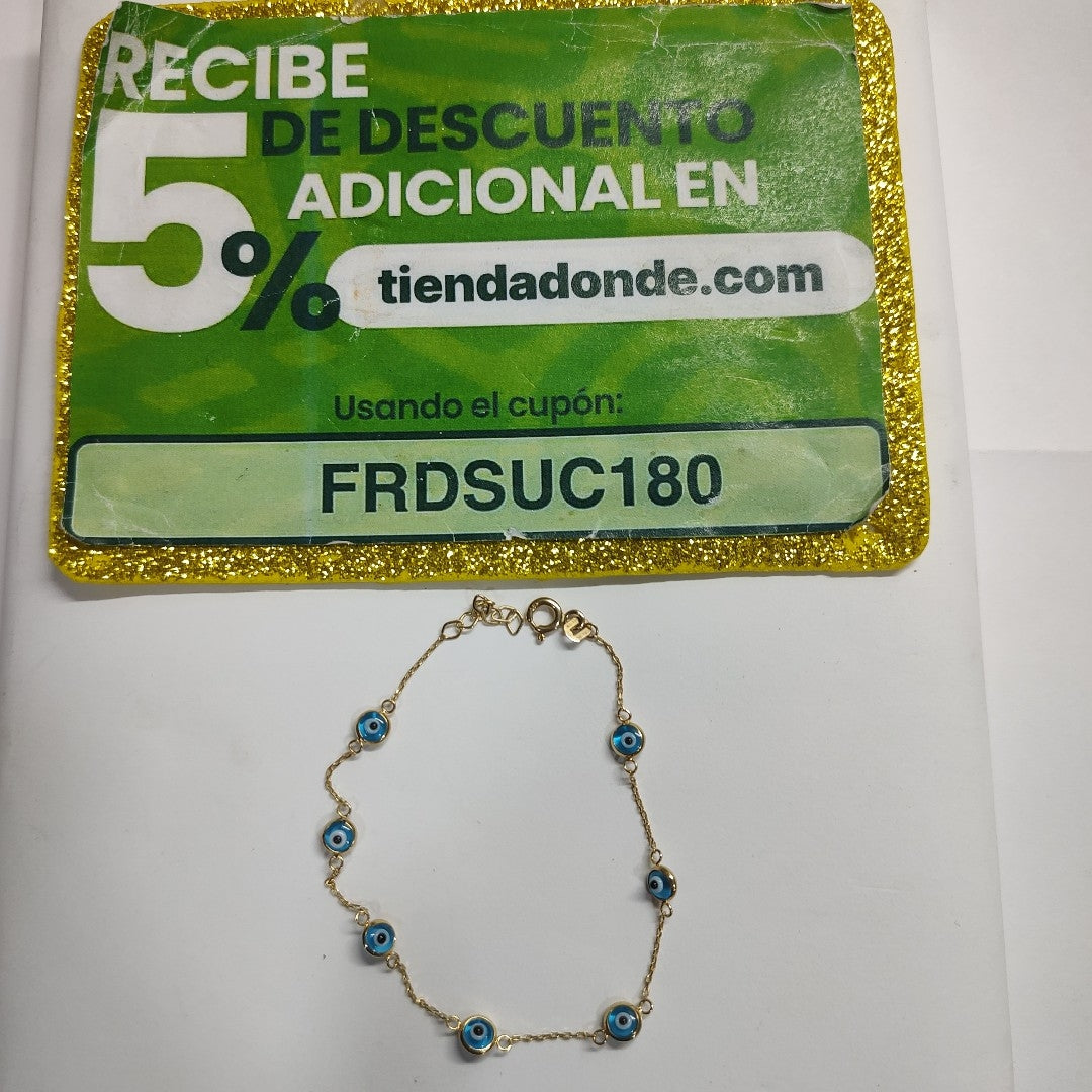 PULSERAS DAMA ORO 14K 1.3 (NUEVO)