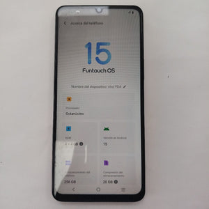CELULAR VIVO Y04 V2430 (2025) 256 GB 4 GB RAM (SEMINUEVO)