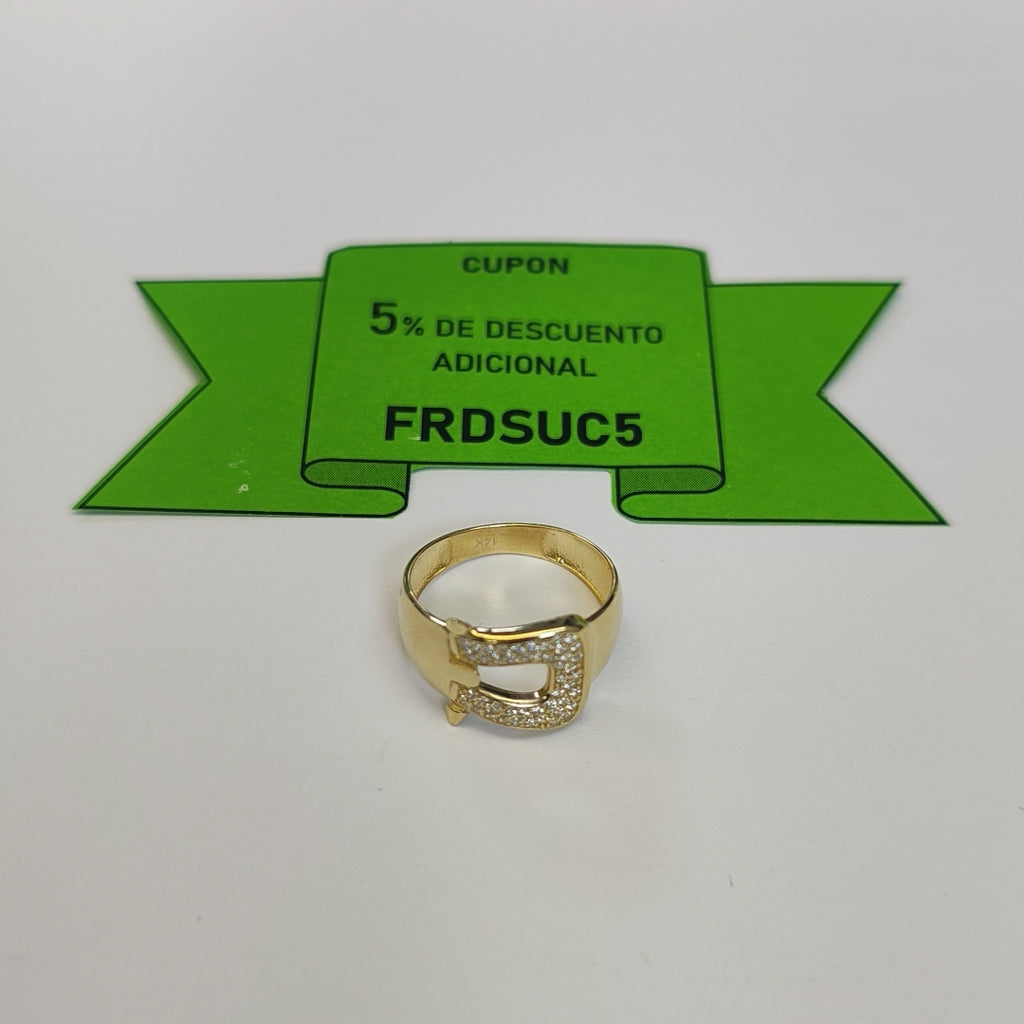ANILLOS DAMA ORO 14K 3 (NUEVO)