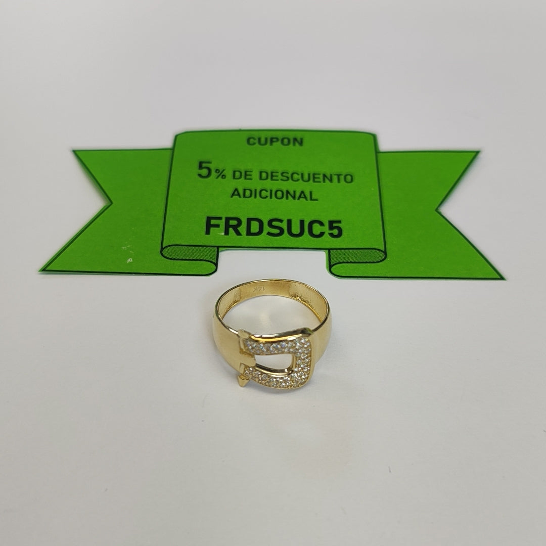 ANILLOS DAMA ORO 14K 3 (NUEVO)
