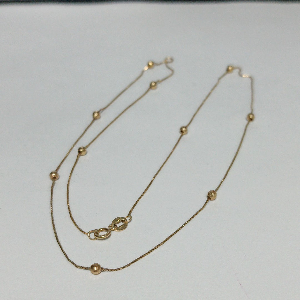 CADENA ORO 14 K 1.8 GRMS (SEMINUEVO)