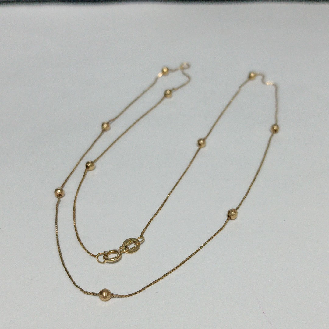 CADENA ORO 14 K 1.8 GRMS (SEMINUEVO)
