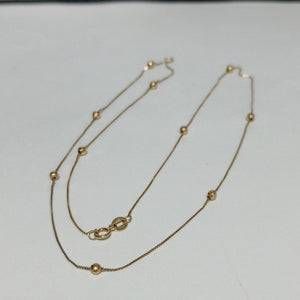 CADENA ORO 14 K 1.8 GRMS (SEMINUEVO)