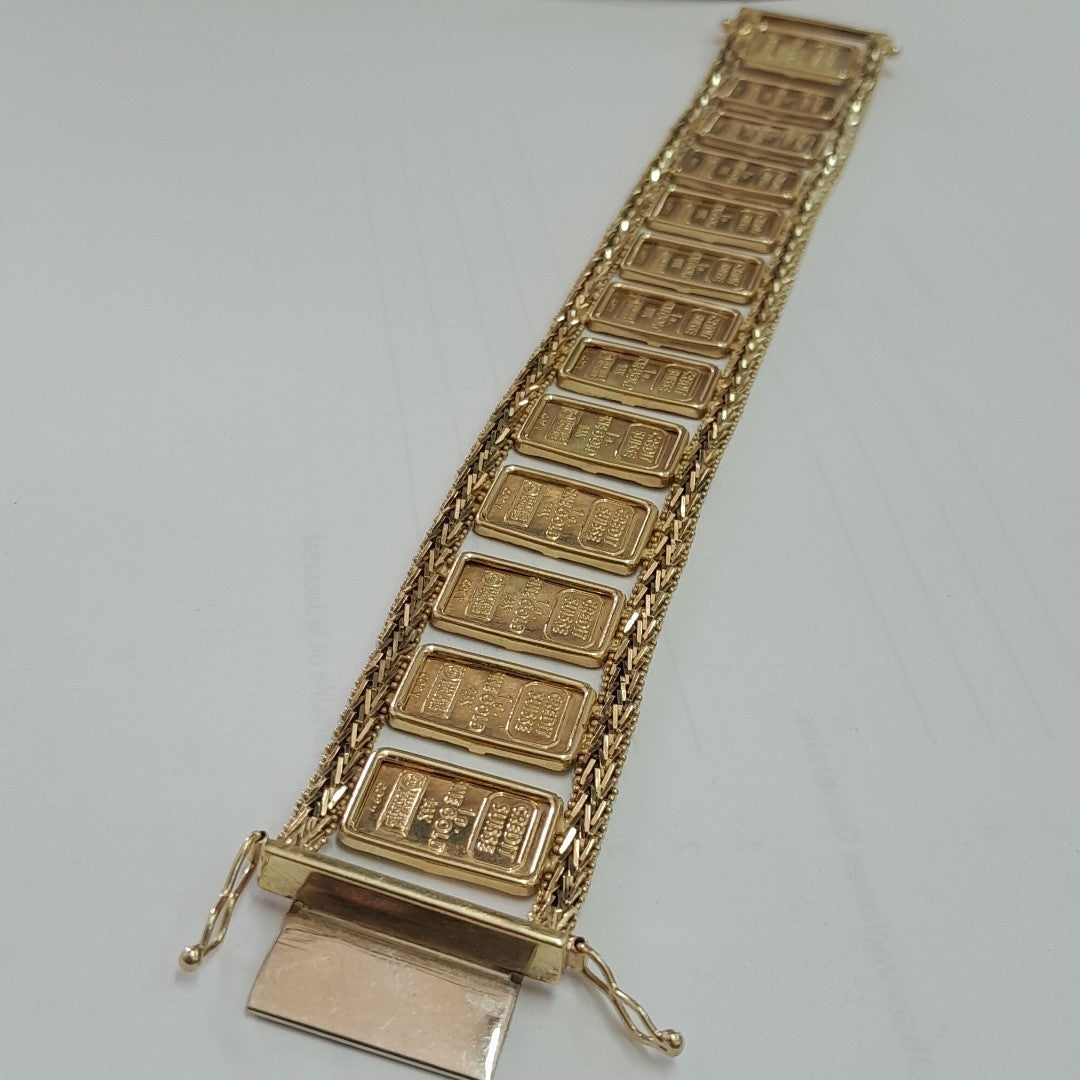 PULSERA ORO 14 K 40.6 GRMS (SEMINUEVO)