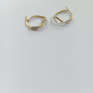 ARRACADAS PAR ORO 10 K 0,90 GRMS (SEMINUEVO)