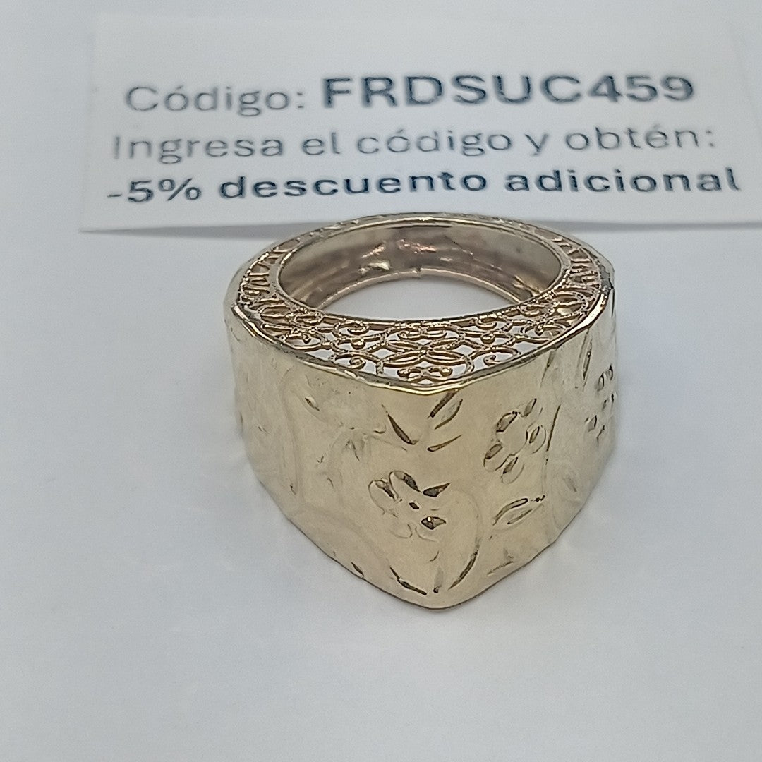 ANILLO ORO 14 K 3,90 GRMS (SEMINUEVO)