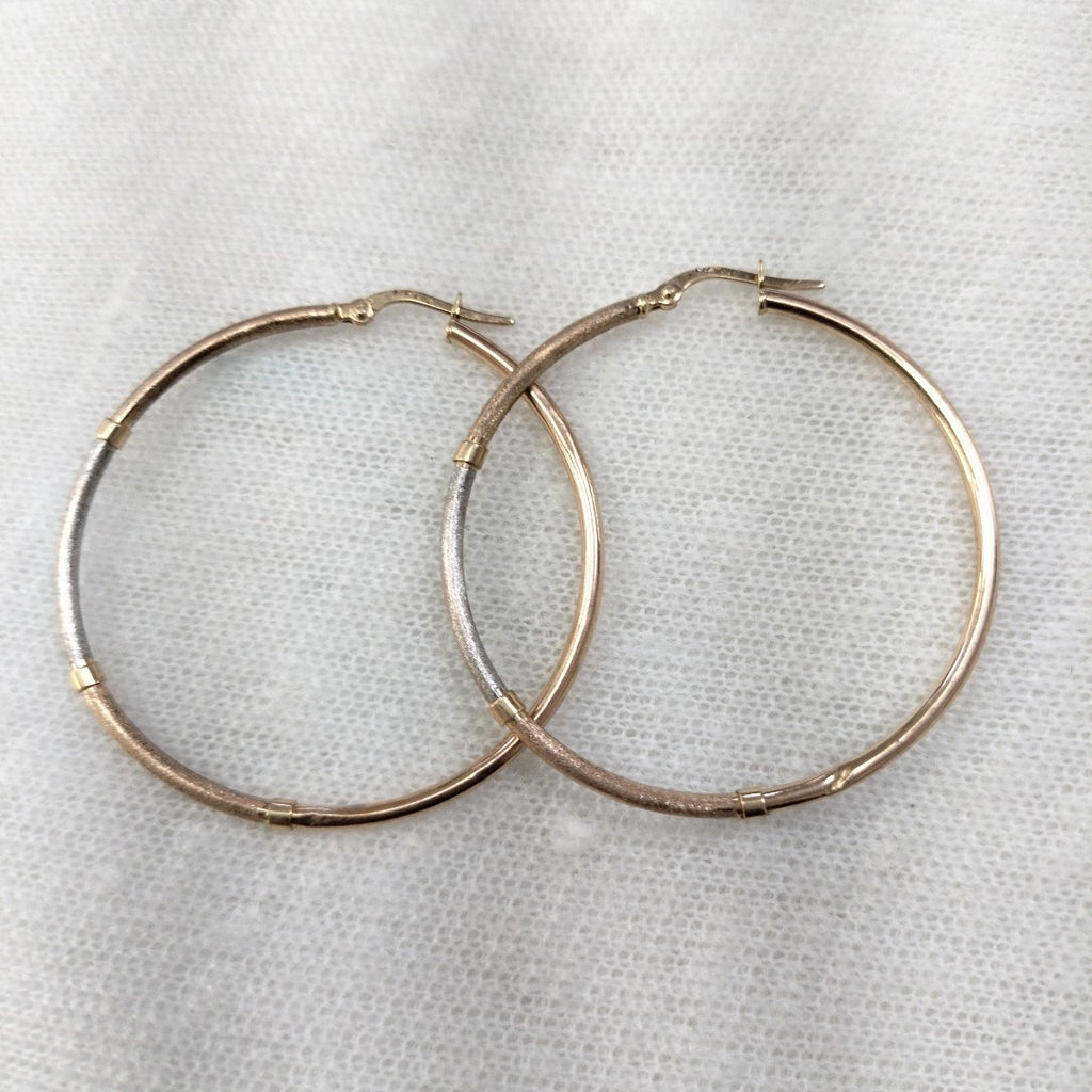 ARRACADAS PAR ORO 14 K 2.2 GRMS (SEMINUEVO)