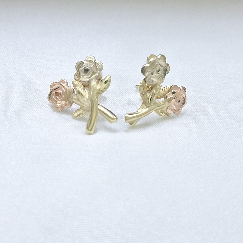 ARETES PAR ORO 14 K 2,00 GRMS (SEMINUEVO)