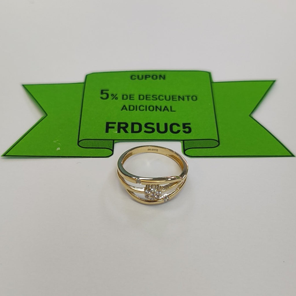 ANILLOS DAMA ORO 14K 2.1 (NUEVO)