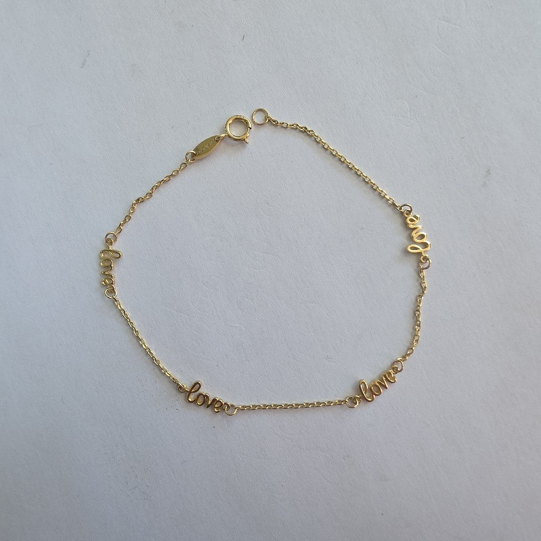 PULSERAS DAMA ORO 14K 1.1 (NUEVO)