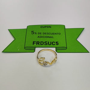 ANILLOS DAMA ORO 14K 2 (NUEVO)