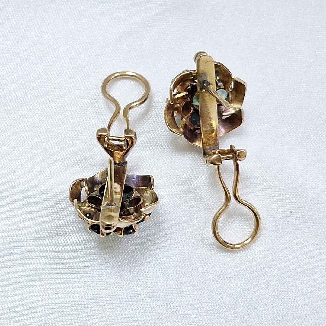 ARETES PAR ORO 14 K 8.8 GRMS (SEMINUEVO)
