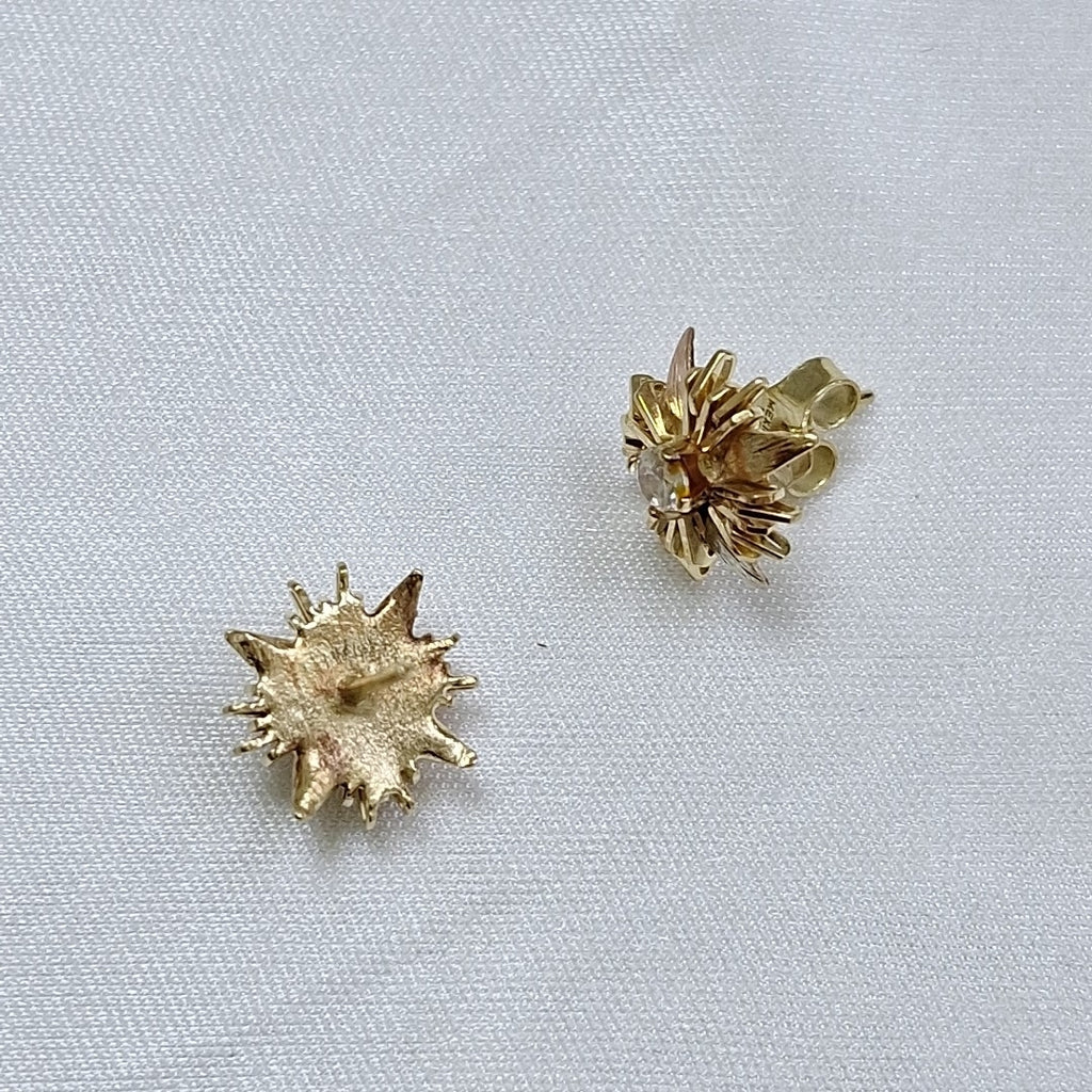 ARETES PAR ORO 14 K 2,30 GRMS (SEMINUEVO)