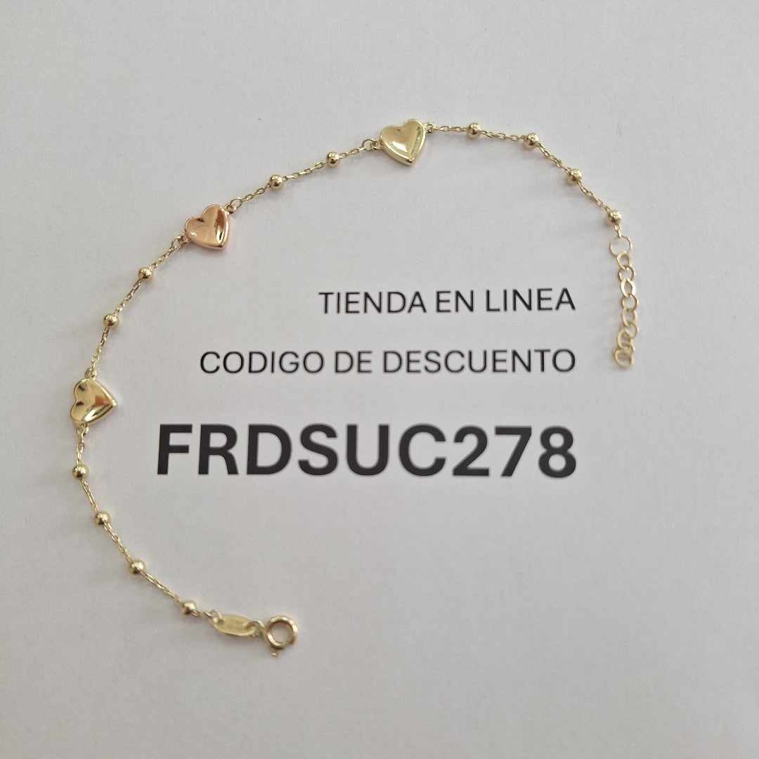 PULSERAS DAMA ORO 14K 2 (NUEVO)