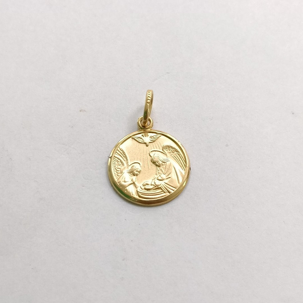 MEDALLA RELIGIOSA ORO 14 K 1,80 GRMS (SEMINUEVO)