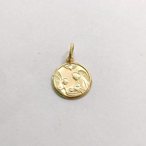 MEDALLA RELIGIOSA ORO 14 K 1,80 GRMS (SEMINUEVO)