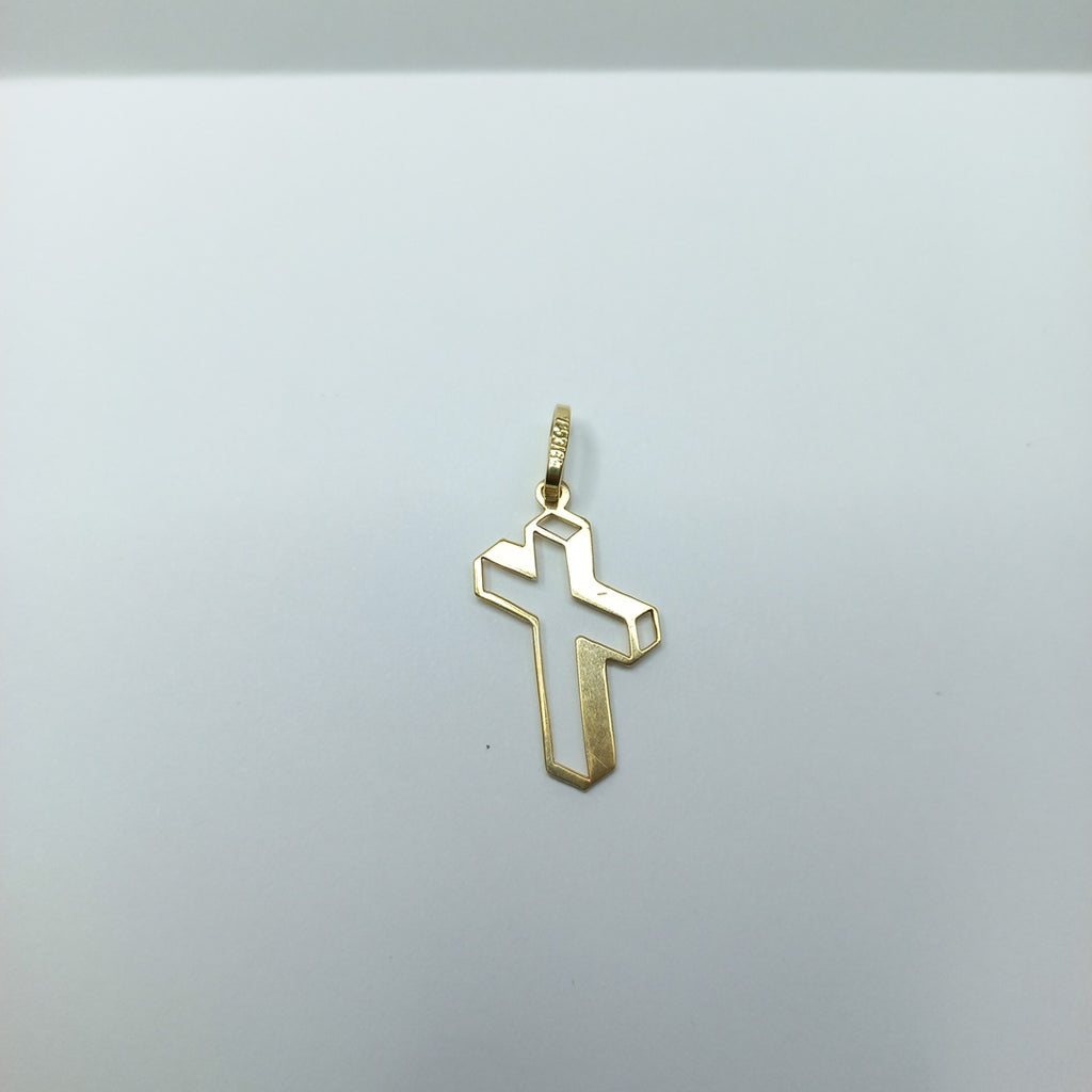 CRUZ,DIJE ORO 14 K 1,60 GRMS (SEMINUEVO)