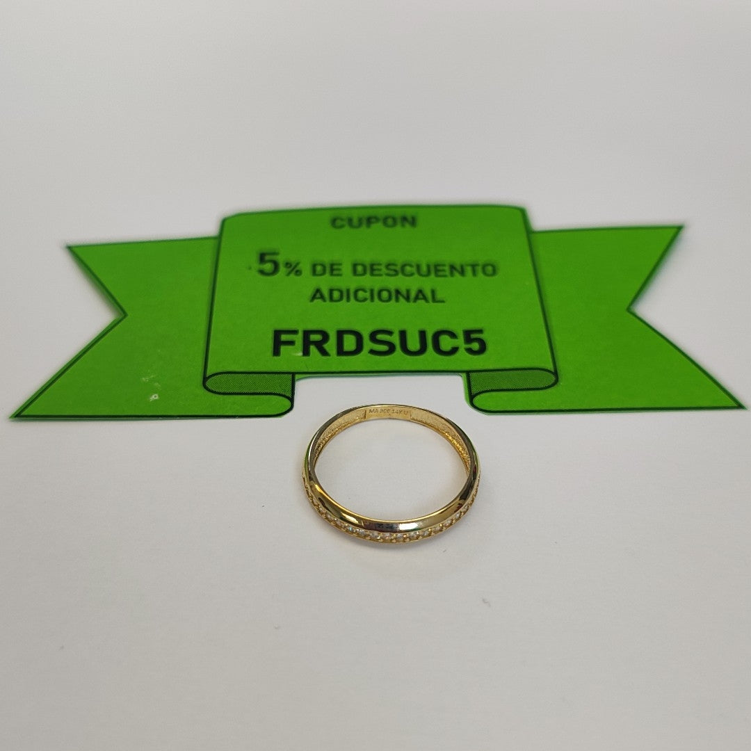 ANILLOS DAMA ORO 14K 1.3 (NUEVO)
